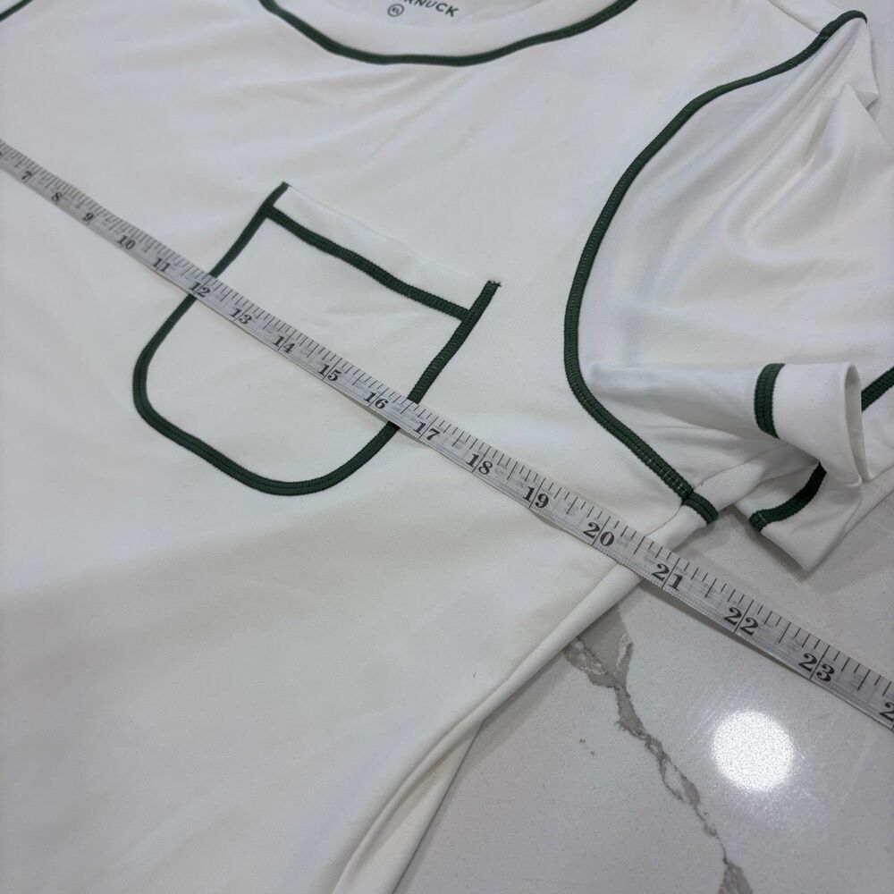 Tuckernuck Dress Size XL White Green Athletic Workout Tnuck Sport Tennis NWT - Picture 7 of 7